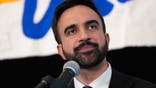 Zohran Mamdani speaks at his election victory party on June 25, 2025, in Queens, New York. (Barry Williams/New York Daily News/Tribune News Service via Getty Images)
