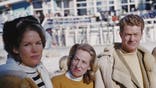 American lawyer and businessman Alexander Cochrane Cushing (1913 - 2006) at the Squaw Valley Ski Resort which he developed in Olympic Valley, California, USA, January 1961. With him are his first wife Justine Cushing (centre) and one of their daughters (left). (Photo by Slim Aarons/Getty Images)