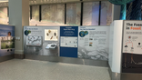 Part of the climate change exhibit at the Smithsonian Museum of Natural History.