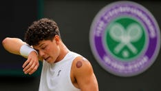 American tennis star Ben Shelton suffers crushing defeat in Wimbledon quarterfinals, Jannik Sinner advances