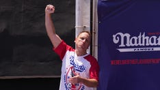 Joey Chestnut reclaims Hot Dog Eating Contest title after last year's absence by downing 70.5 franks