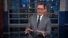 Colbert slams Paramount for settling with Trump, accuses his parent company of offering a 'big fat bribe'