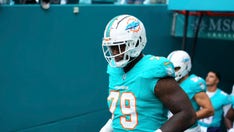 Dolphins player airlifted to hospital after training camp injury scare
