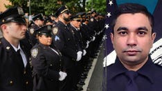 NYPD officers line streets to honor colleague killed in Park Ave shooting