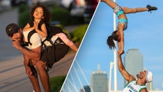 Texas dad shows what present fatherhood looks like through viral cheerleading stunts with daughter