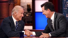 Colbert's most partisan moments as 'Late Show' host, from leading Biden fundraiser to dancing with Schumer