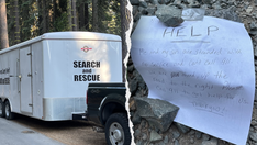 Lost mother's handwritten notes save her and 9-year-old son stranded in remote California wilderness
