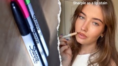 Sharpie lip-liner trend goes viral as doctors warn of potential dangers