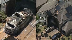 Tesla charging unit sparks massive inferno in Texas garage, severely damaging home, officials say