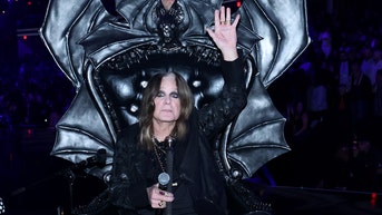 Rock legend Osbourne bids emotional goodbye from throne at star-studded event - Fox News