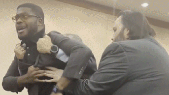 Democrat collapses as security drags him from hearing after fiery Trump attack - Fox News