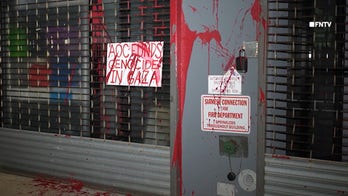 AOC campaign office vandalized with anti-Israel message after vote on Republican amendment