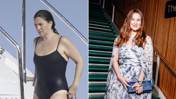 Drew Barrymore flaunts natural beauty in black swimsuit during luxurious yacht getaway