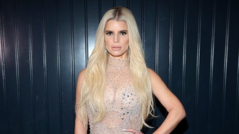 Jessica Simpson slips into sheer dress for 45th birthday celebration