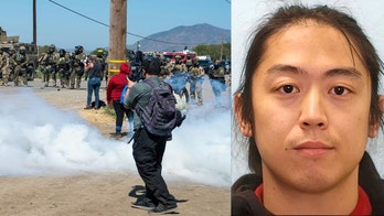 Suspect wanted in anti-ICE Texas ambush previously sued in past protest incident