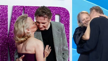Pamela Anderson, Liam Neeson caught 'making out' on live TV