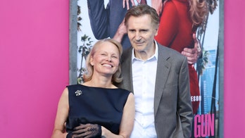 Liam Neeson calls filming 'Naked Gun' sex scene with Pamela Anderson ‘a little bit strange’