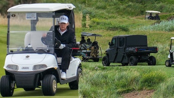 Secret Service debuts 'Golf Force One' armored vehicle to protect Trump while he plays his favorite sport