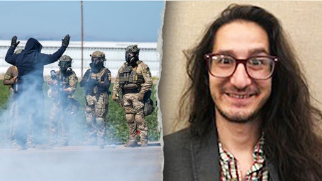 University defends teacher who allegedly attacked officers at illegal pot farm