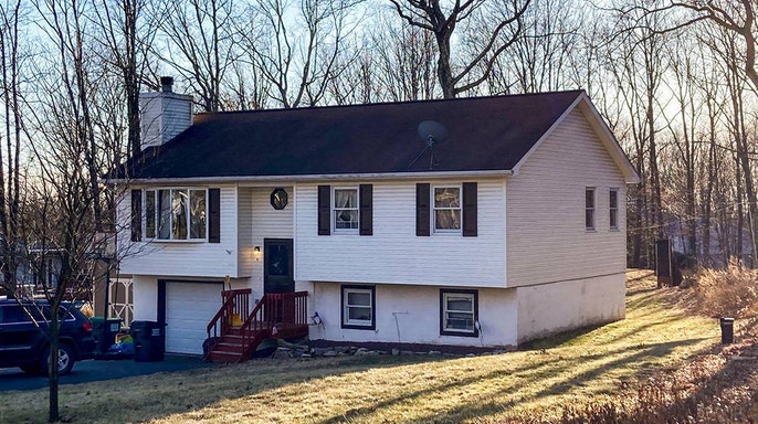 An aerial video of Bryan Kohberger's home.