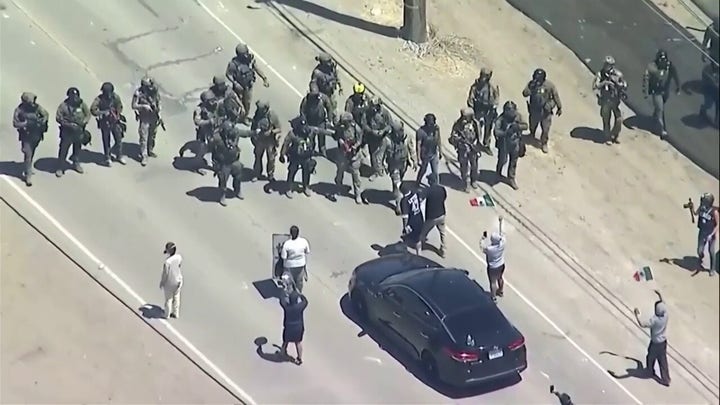 Chaos erupts as feds raid pot farm allegedly employing illegal workers as mayor slams operation - Fox News