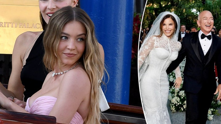 Sydney Sweeney spotted dancing with Tom Brady at Bezos’ wedding reception