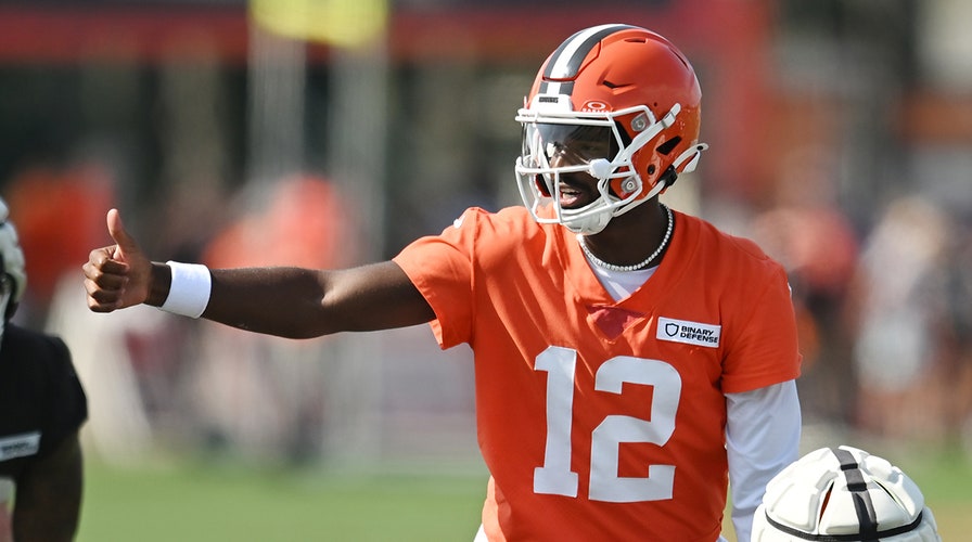 Shedeur Sanders discusses working mostly with Browns' third-stringers | Fox  News