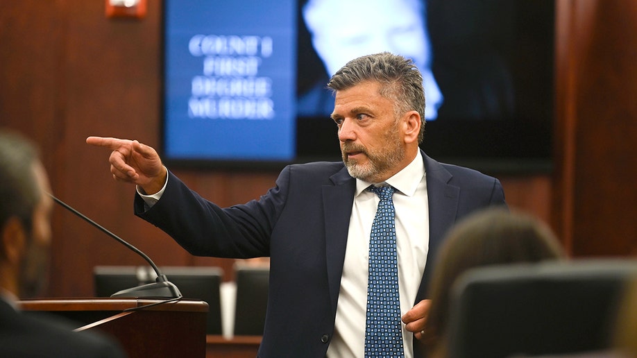 Prosecuting attorney in court during the James Craig trial.