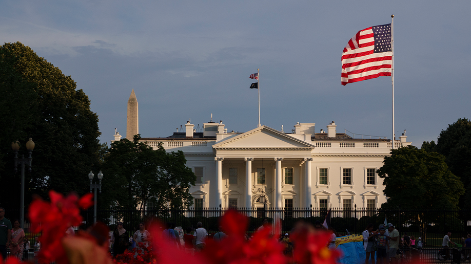 White House flags