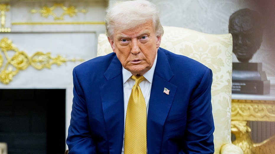 Republicans fixated on Epstein are getting ‘duped’ by Democrats, Trump insists