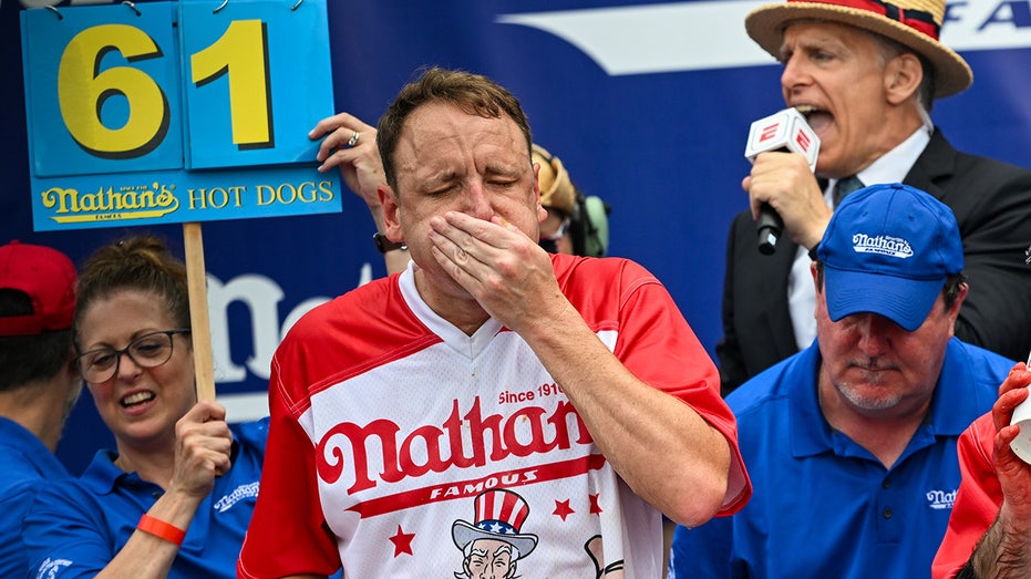 Joey Chestnut reveals foods he won't eat in competition as he tours minor league stadiums for local delicacies