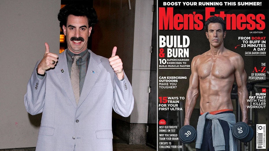 Sacha Baron Cohen’s ripped new look for Marvel role has fans doing a double take