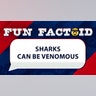sharks can be venomous