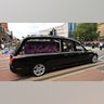 The funeral procession of Ozzy Osbourne traveled through his hometown of Birmingham, England, following his death on July 22.