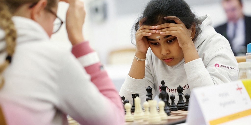 Chess prodigy, 10, makes history after defeating 60-year-old grandmaster