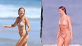 Gwyneth Paltrow&apos;s daughter Apple Martin twins with famous mom in Hamptons bikini pics - Fox News