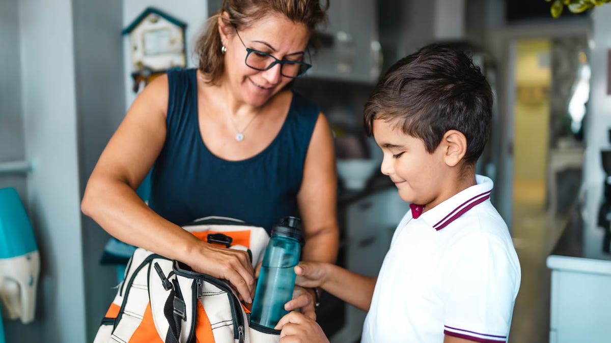 Ensure your kids stay hydrated during the day.
