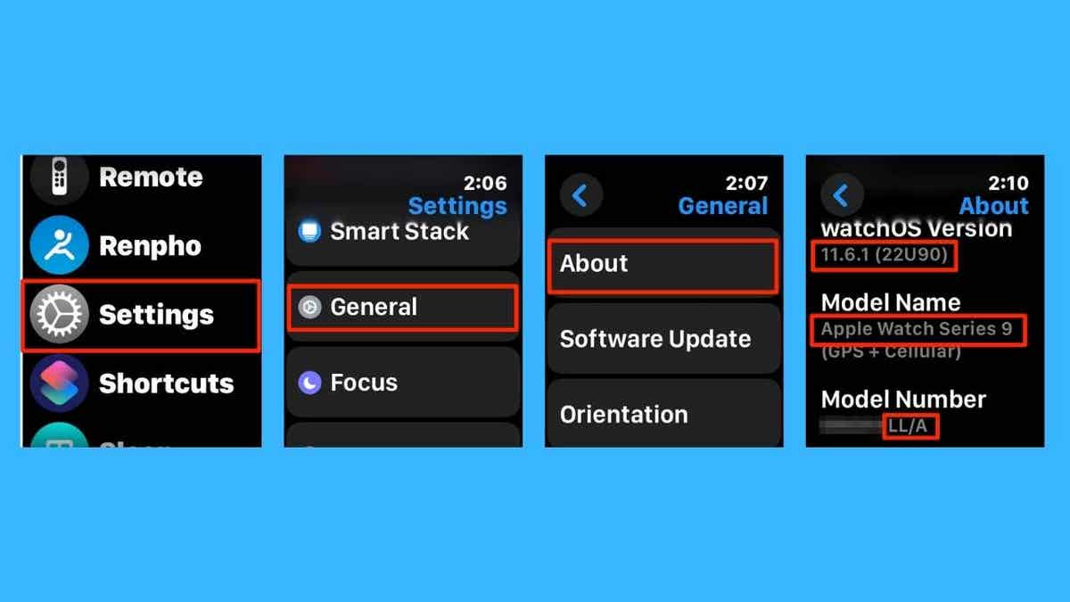 Steps to check your Apple Watch model (Kurt "CyberGuy" Knutsson)
