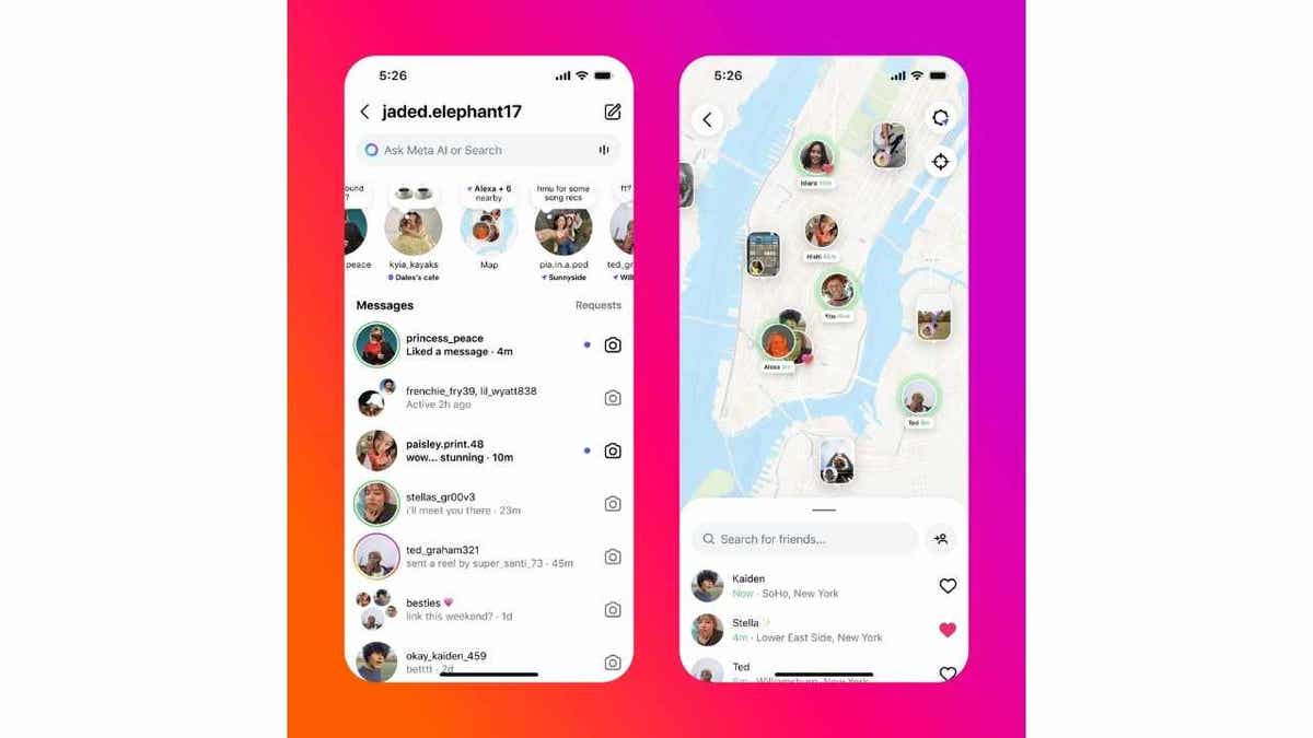 Friend Map allows you to opt in to sharing your last active location with a select group of friends.