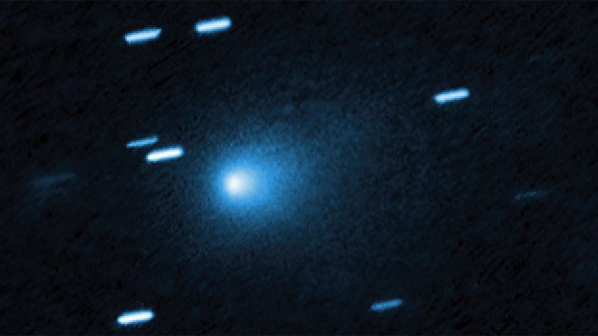  3I/ATLAS object flying through space