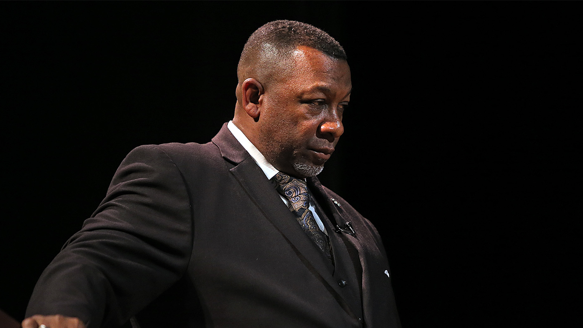 Suffolk County Sheriff, Steven Tompkins holds a community forum at Roxbury Community College on October 2, 2019 in Peabody , Massachusetts.