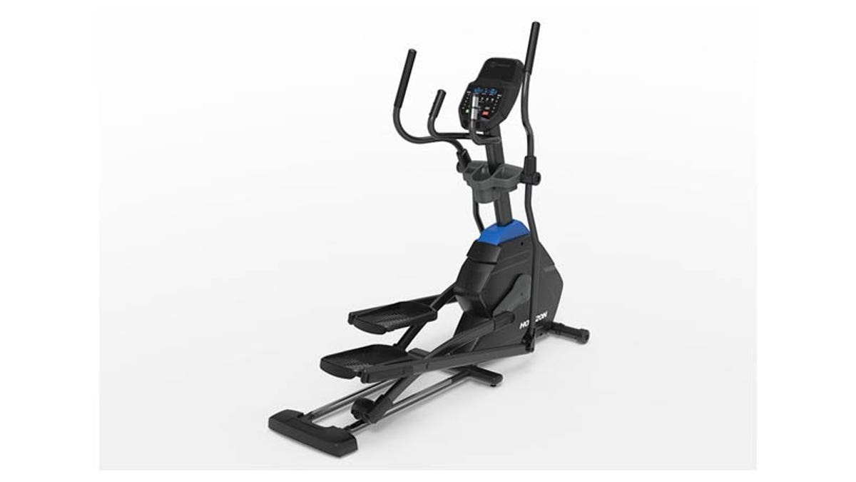 This high-tech rowing machine has Bluetooth capabilities and a charging port. 