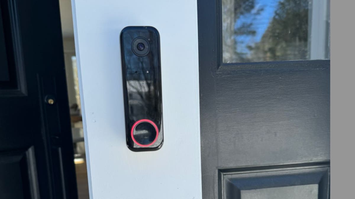 An outdoor doorbell camera