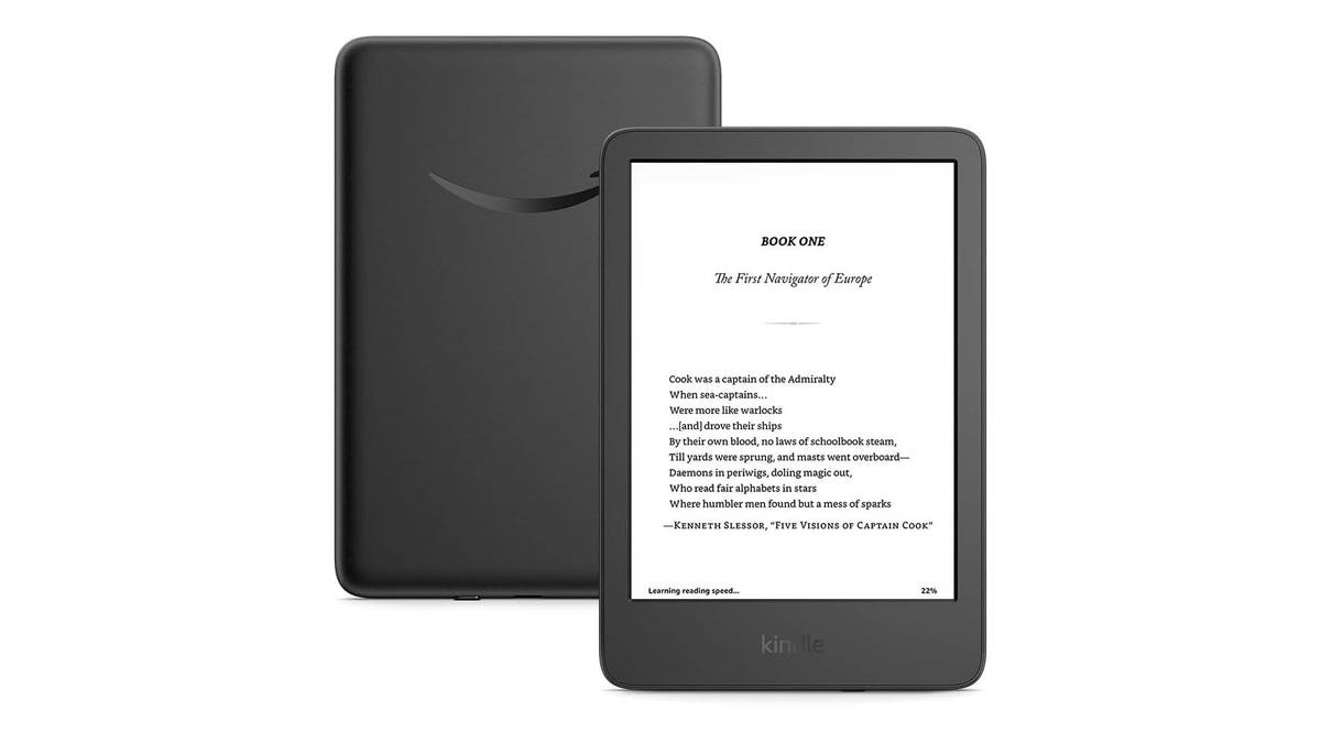 Read for hours thanks to the glare-free screen. 