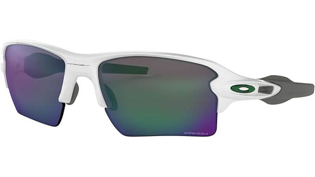 Look cool in these Oakley sunglasses. They come in dozens of different colors.?
