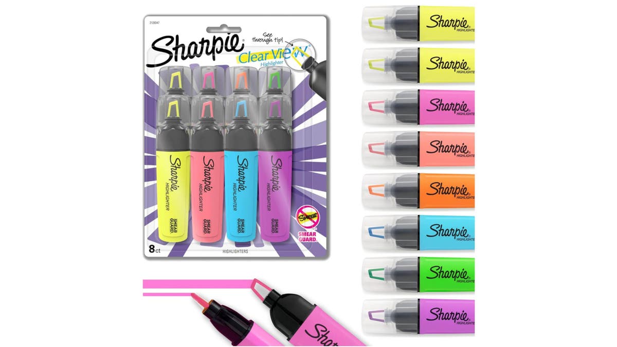 Get bright, colorful highlighters that last.