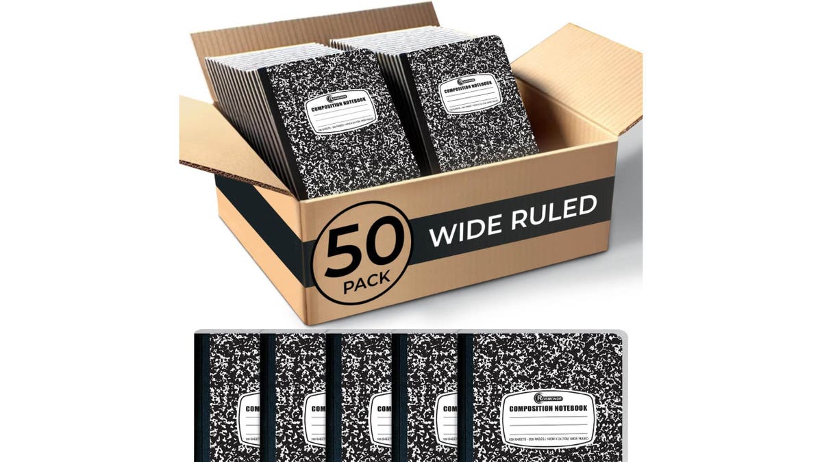 A bulk order of composition books offers journals for all your students.