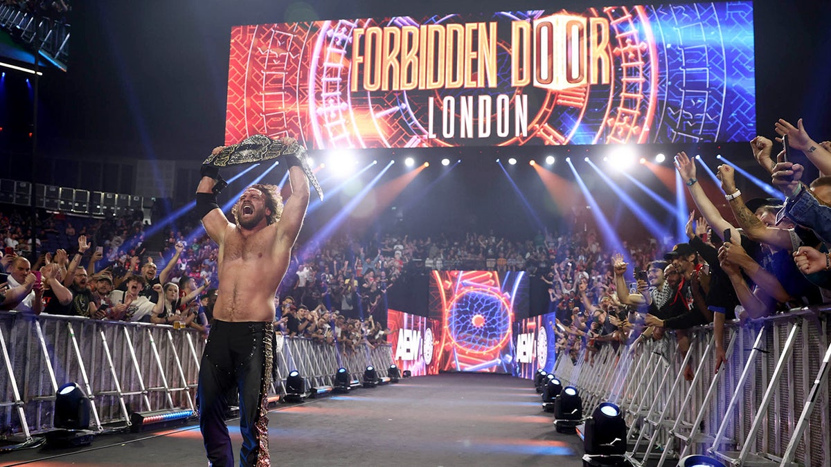 Adam Page with the title