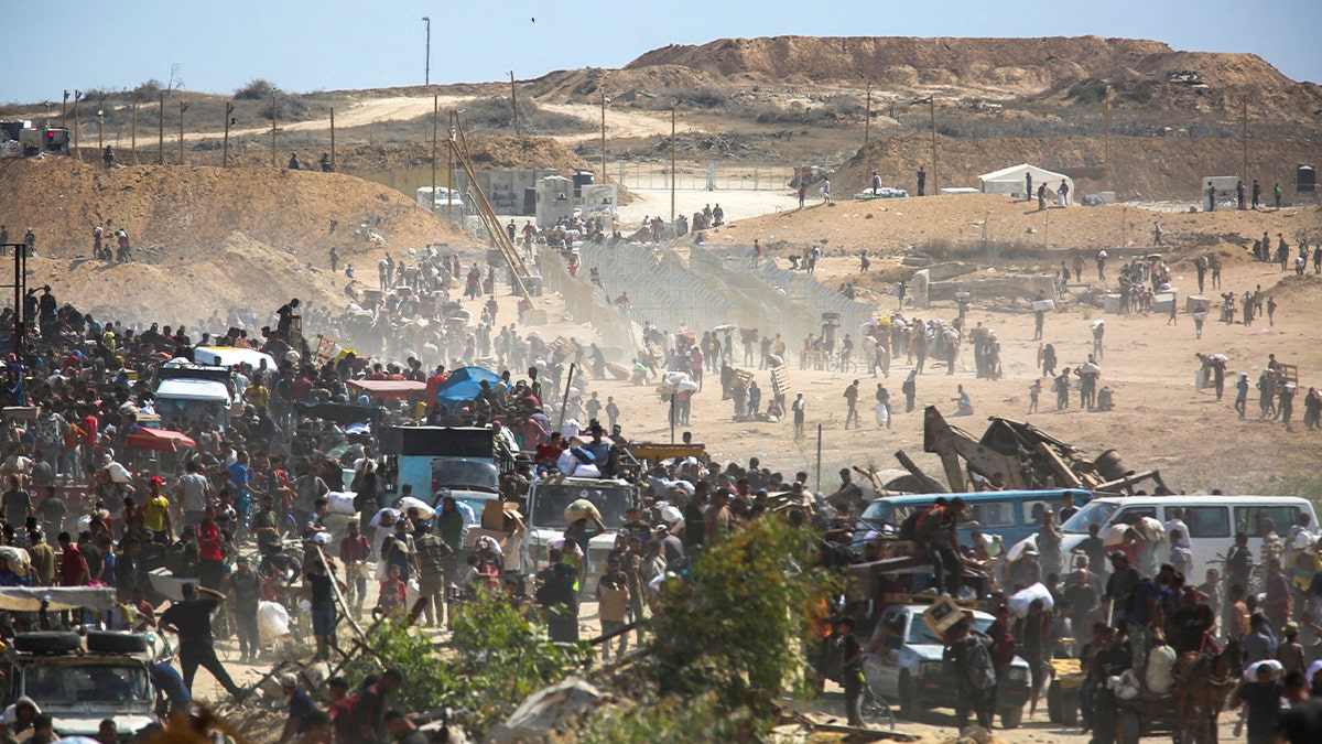 Palestinians are looking for the help of the GHF