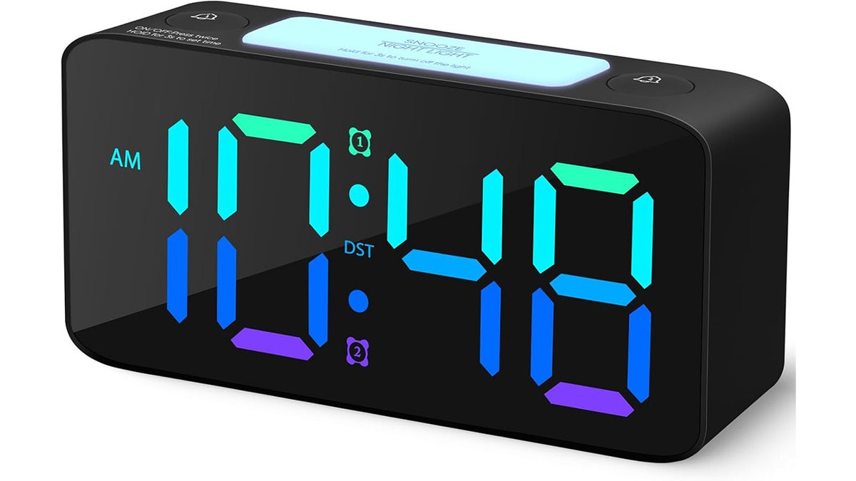 This alarm clock will wake the heaviest of sleepers.